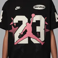 Nike Jordan Big дитячі 23 Jumpman футболка колір чорний
