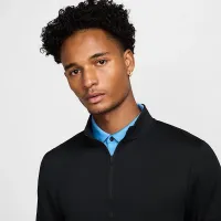 Nike Tour чоловічі 1/2-Zip для гольфу Top колір чорний
