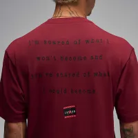 Nike Jordan чоловічі Crew-Neck футболка колір червоний