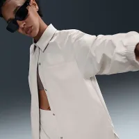 Nike 24.7 PerfectStretch жіноча Dri-FIT оверсайз Long-Sleeve Shirt колір коричневий
