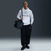 Nike мужские Wrestling Pullover Толстовка с капюшоном цвет белый