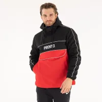 Куртка Prosto Klasyk Retrorak KL222MOUT1062 - чорно-червона