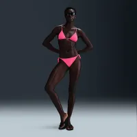 Nike Swim Essential жіноча Triangle Bikini Top Pink