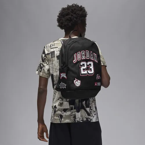 Nike Jordan Patch рюкзак Big Kids рюкзак (27L) цвет черный