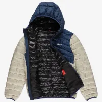 Куртка Prosto Klasyk Ultralight KL222MOUT1075 - гранатово-бежевая
