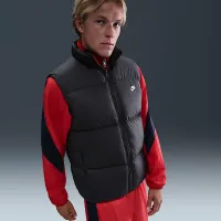 Nike Sportswear Club мужские Therma-FIT Puffer Vest цвет черный