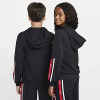 Nike Sportswear Club Big дитячі Full-Zip Knit Толстовка з капюшоном колір чорний