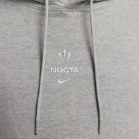 Nike NOCTA мужские баскетбольные Толстовка с капюшоном цвет серый