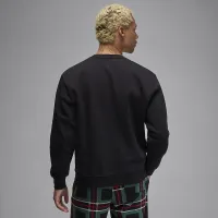 Nike Jordan Essentials мужские Fleece Crew-Neck свитшот цвет черный