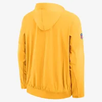 Pittsburgh Steelers Alt Option Route Anorak чоловічі Nike NFL 1/2-Zip Hooded Куртка Yellow