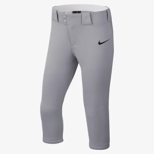 Nike Vapor Select Big дитячі (Girls') Softball Pants колір сірий