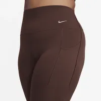 Nike Universa жіноча Medium-Support З високою талією 7/8 лосіни з кишенямиколір коричневий
