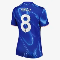 Enzo Fernández Chelsea 2024/25 Stadium Home женская Nike Dri-FIT Soccer Jersey синий