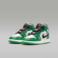 Nike Air Jordan 1 Mid SE Big дитячі Кросівки колір зелений