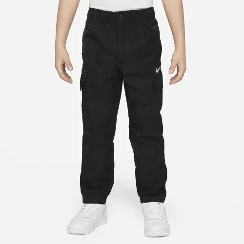 Nike Little дитячі Cargo Pants колір чорний
