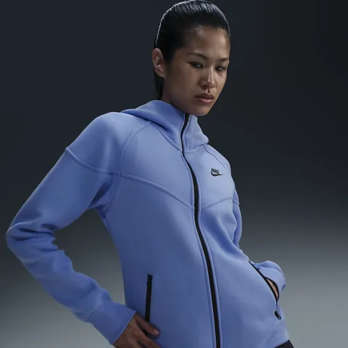 Nike Sportswear Tech Fleece Windrunner женская Full-Zip Толстовка с капюшоном синий
