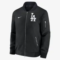 Los Angeles Dodgers Authentic Collection Dugout мужские Nike MLB Full-Zip Bomber Куртка цвет черный