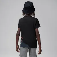 Nike Jordan Little дитячі Moto футболка колір чорний