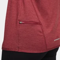 Nike Dri-FIT Swift Element UV женская Crew-Neck Running Top цвет красный
