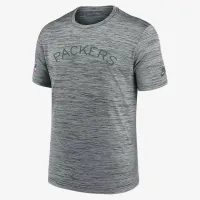 цвет зеленый Bay Packers Sideline Velocity мужские Nike Dri-FIT NFL футболка цвет серый