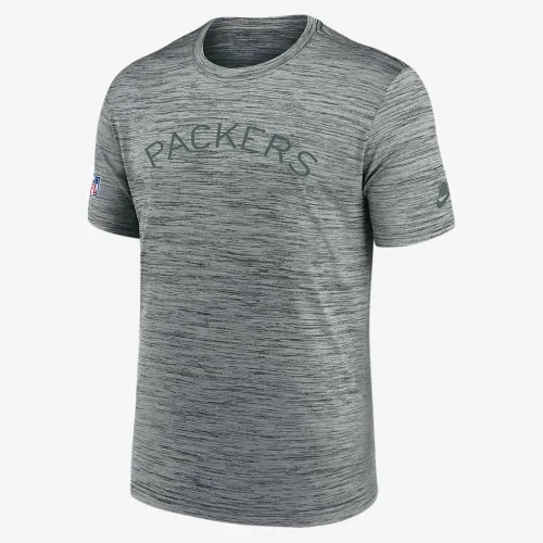 цвет зеленый Bay Packers Sideline Velocity мужские Nike Dri-FIT NFL футболка цвет серый