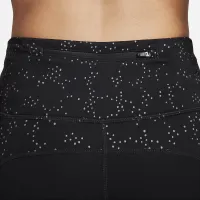 Nike Fast жіноча Mid-Rise 7/8 Printed лосіни з кишенямиколір чорний