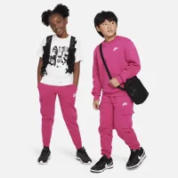 Nike Sportswear Club Fleece Big детские Cargo Pants Pink
