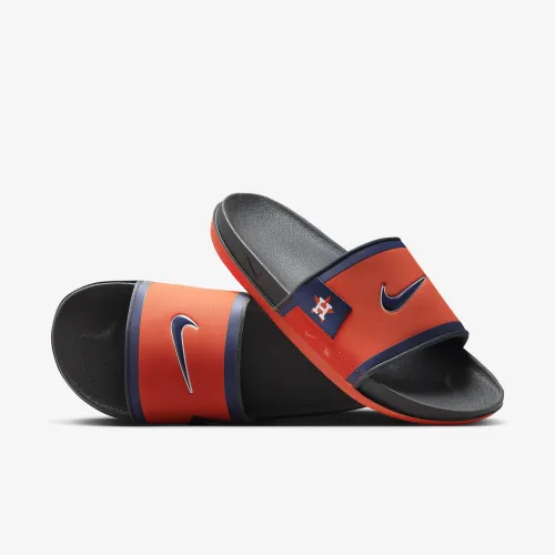 Nike Offcourt (Houston Astros) Offcourt Slides Orange