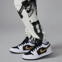Nike Jordan Brooklyn Fleece Big детские Printed Pants цвет белый