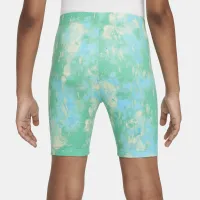 Nike Club Little дитячі Printed Bike шорти колір зелений