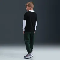 Nike Little дитячі Snowboard Boxy футболка колір чорний