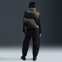 Nike Sportswear Swoosh Series женская оверсайз Down Vest цвет зеленый