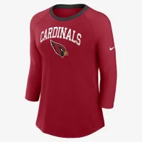 Arizona Cardinals жіноча Nike NFL 3/4-Sleeve футболка колір червоний