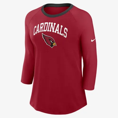 Arizona Cardinals жіноча Nike NFL 3/4-Sleeve футболка колір червоний