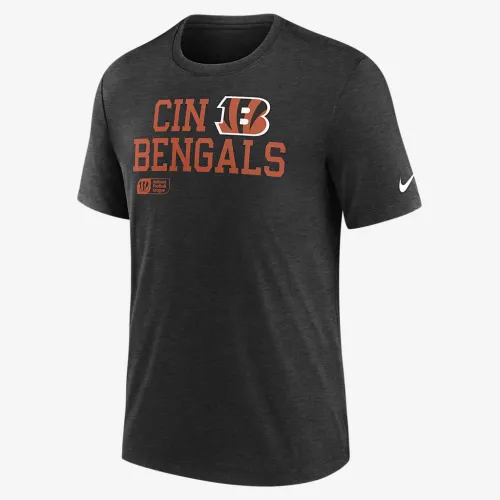 Cincinnati Bengals Overlap Lockup чоловічі Nike NFL футболка колір чорний