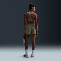 Nike Tempo жіноча Dri-FIT Mid-Rise Brief-Lined Running шорти колір зелений