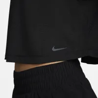 Nike One Classic Breathe жіноча Dri-FIT Short-Sleeve Top колір чорний