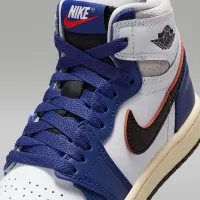 Nike Jordan 1 Retro High OG Little дитячі Кросівки колір білий