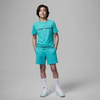 Nike Jordan Big детские Air Stretch футболка цвет зеленый