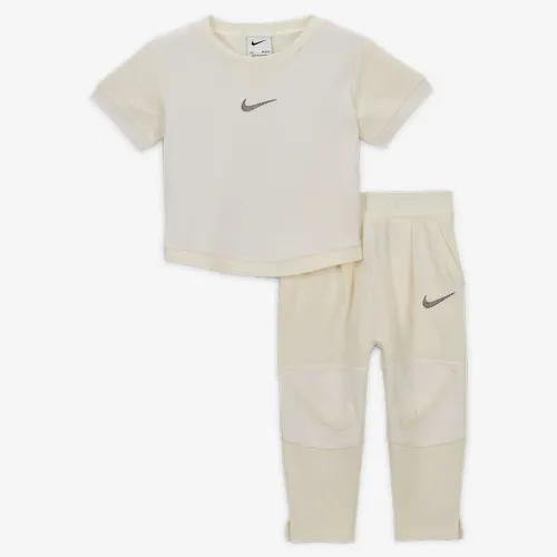 Nike Readyкомплект Baby Tee and Joggers комплект колір білий