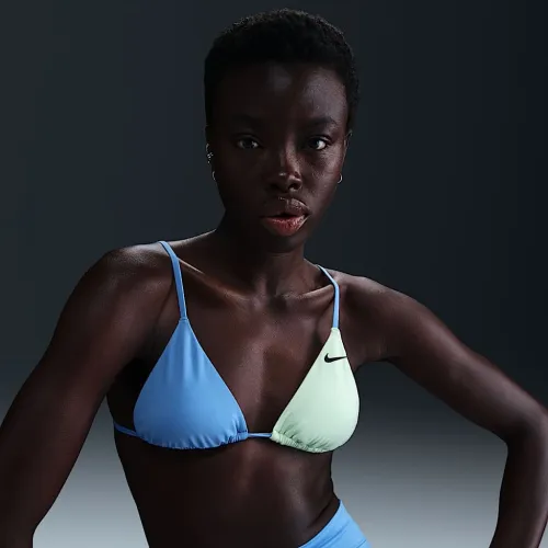 Nike Swim жіноча Triangle Bikini Top блакитний