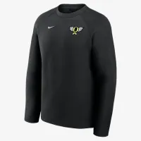 Oregon Ducks Tech мужские Nike College Pullover Crew цвет черный