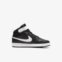 Nike Court Borough Mid 2 Little дитячі Кросівки колір чорний