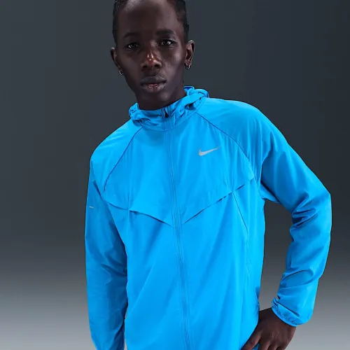 Nike Stride чоловічі Repel UV Running Куртка блакитний