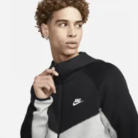 Nike Sportswear Tech Fleece Windrunner мужские Full-Zip Толстовка с капюшоном цвет серый