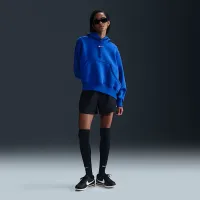 Nike Sportswear Phoenix Fleece женская Over-оверсайз Pullover Толстовка с капюшоном синий
