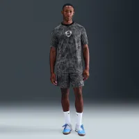 Nike Academy+ чоловічі Dri-FIT Short-Sleeve Soccer Top колір чорний