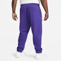 Nike Solo Swoosh чоловічі Fleece Pants колір фіолетовий