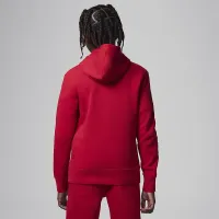 Nike Jordan MJ Brooklyn Big детские Fleece Pullover Толстовка с капюшоном цвет красный