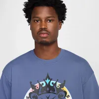 Nike LeBron мужские Max90 баскетбольные футболка синий